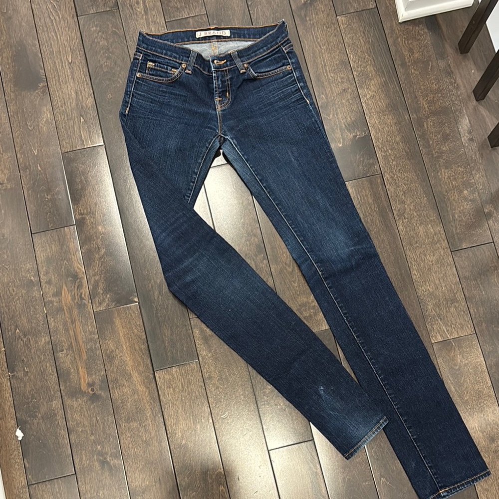 J Brand Blue Skinny Jeans Sleek Fit